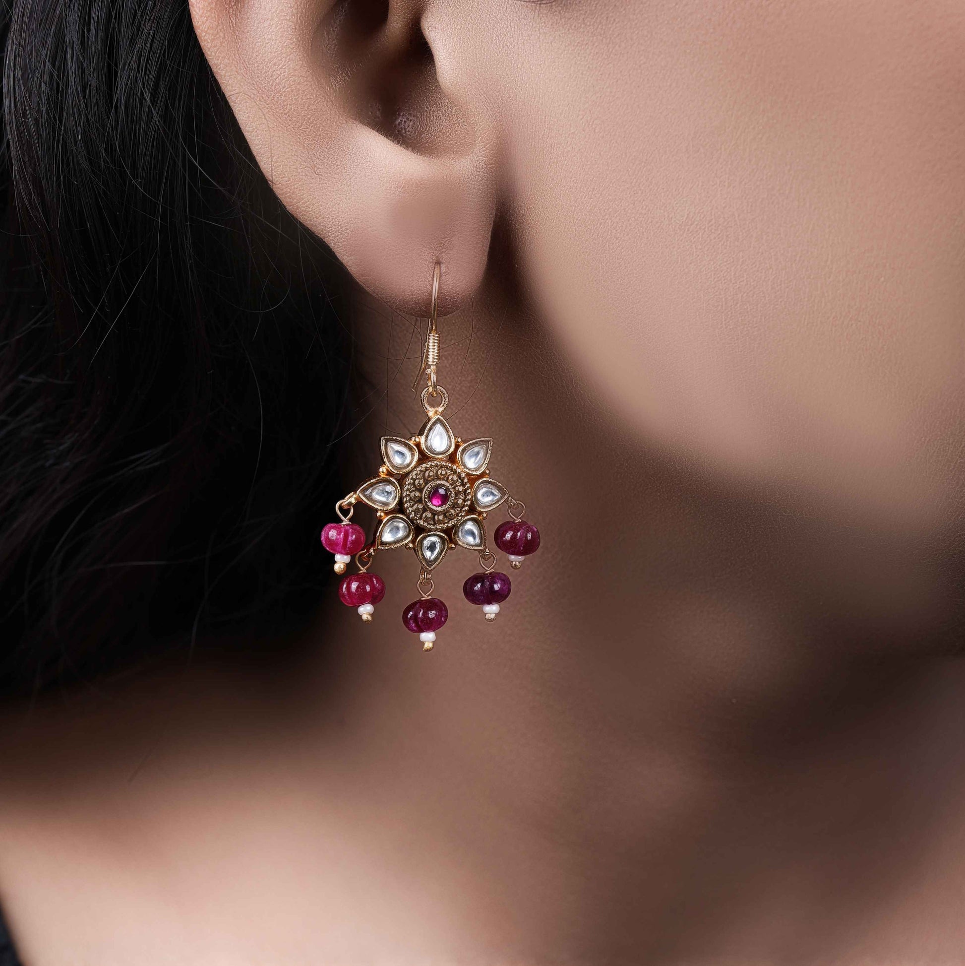 Silvernika gold plated earrings 