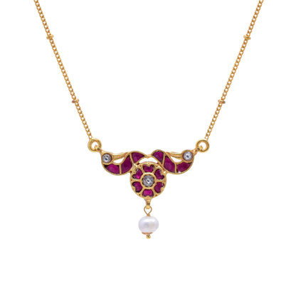 Silvernika 92.5 Fine SIlver Radiant Blossom Necklace