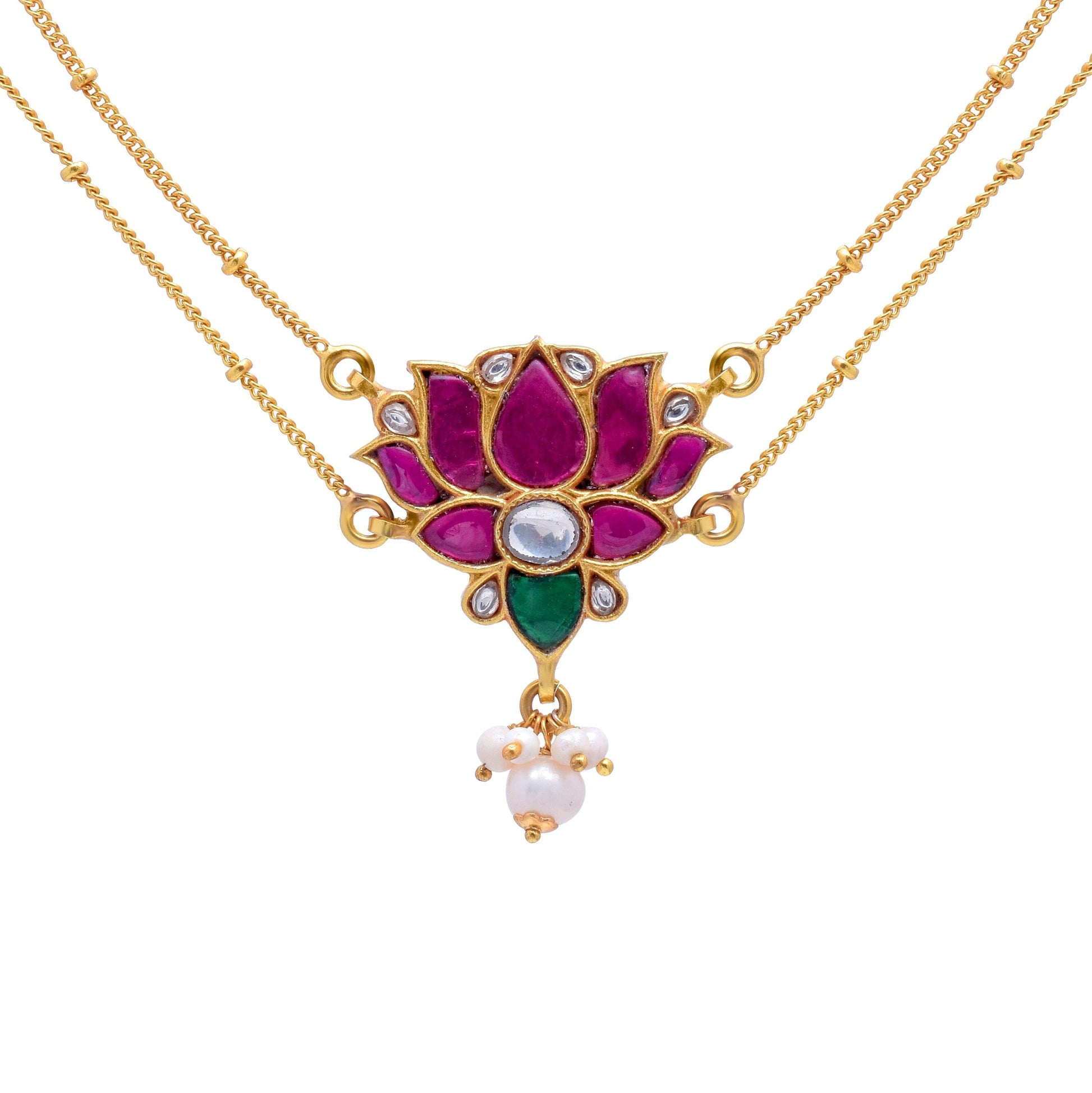 Lotus Necklace For Women 