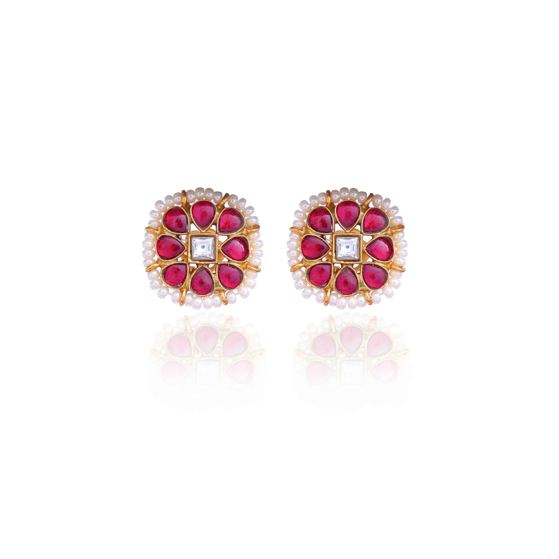 Silvernika gold plated earrings 