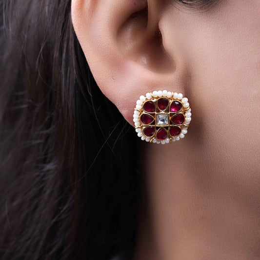 Silvernika gold plated earrings 
