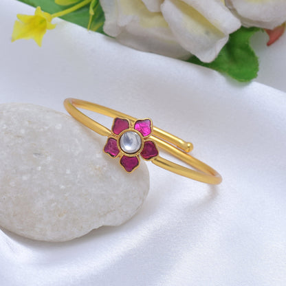 Buy Silver Gold Bracelet online in India 