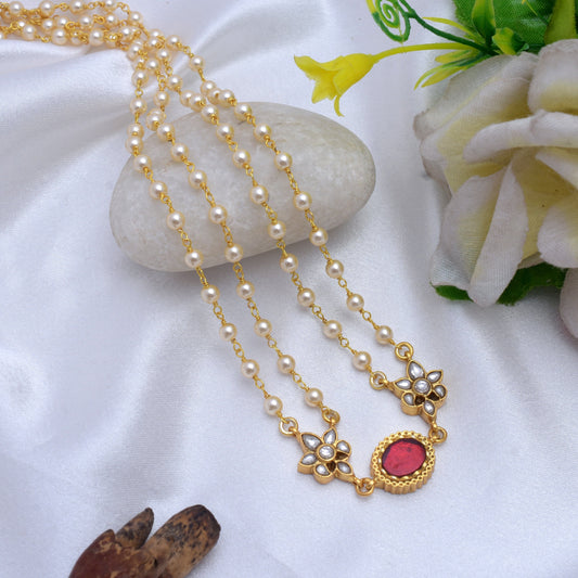 Silvernika Purecraft moti necklace