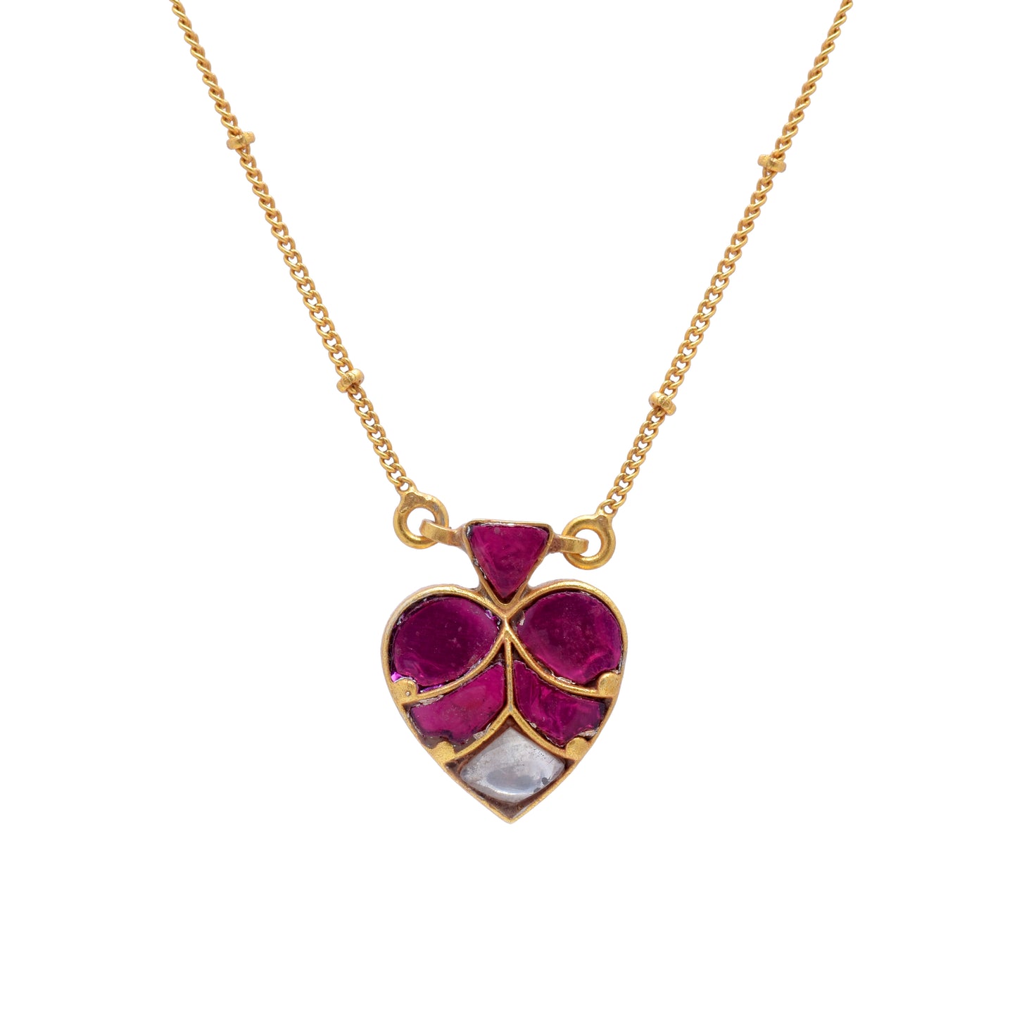 Silvernika Heart Style Chain Pandant
