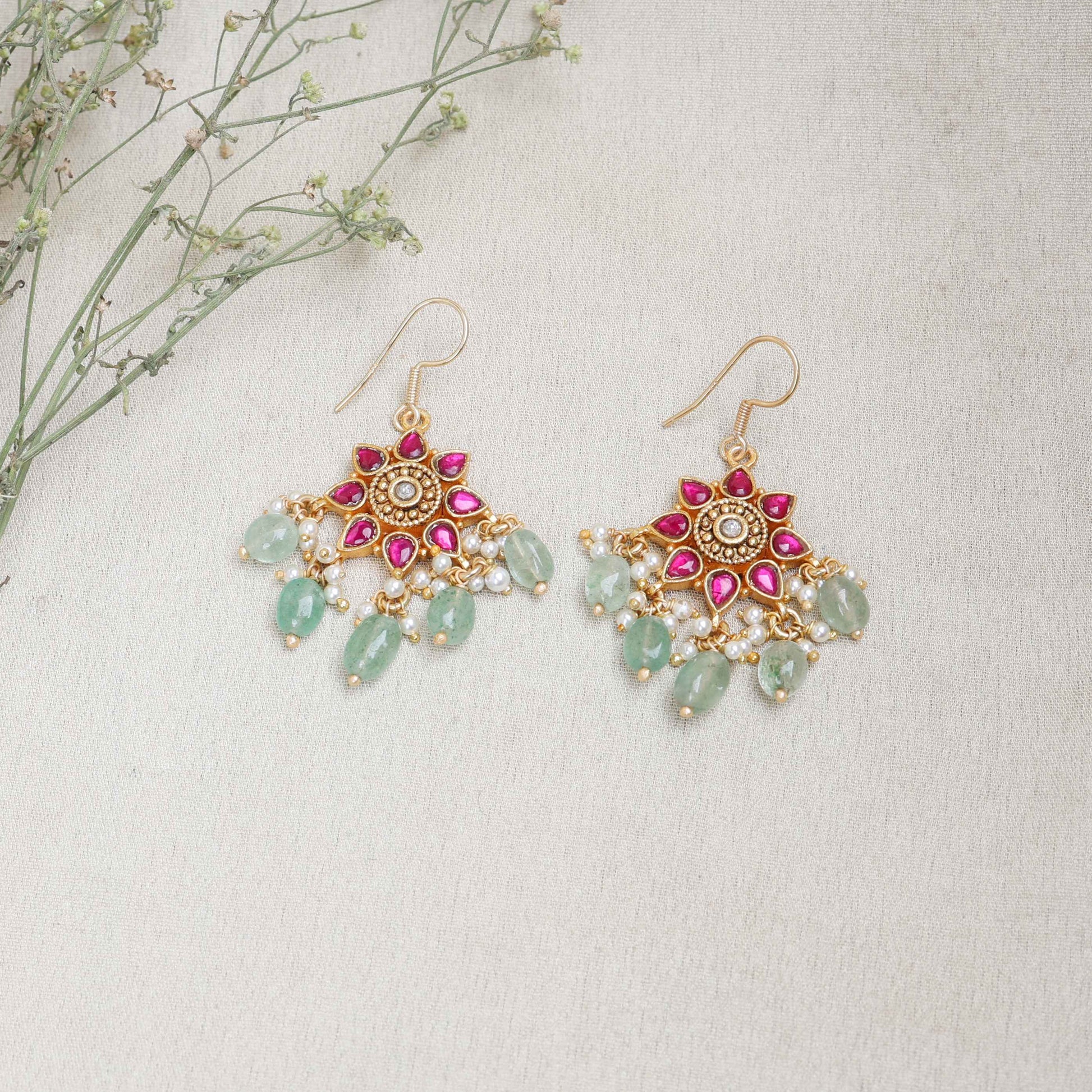 Silvernika sterling silver drop earrings 
