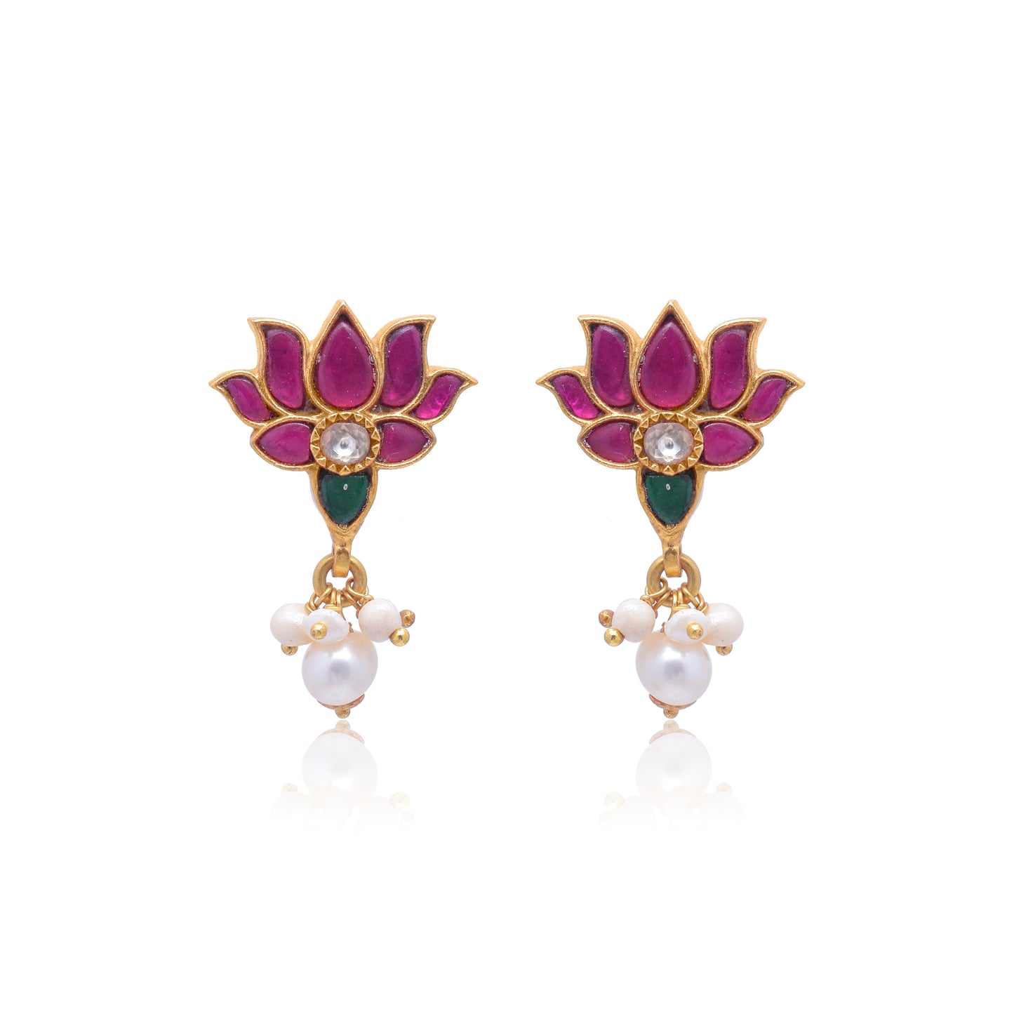 Lotus Earrings 