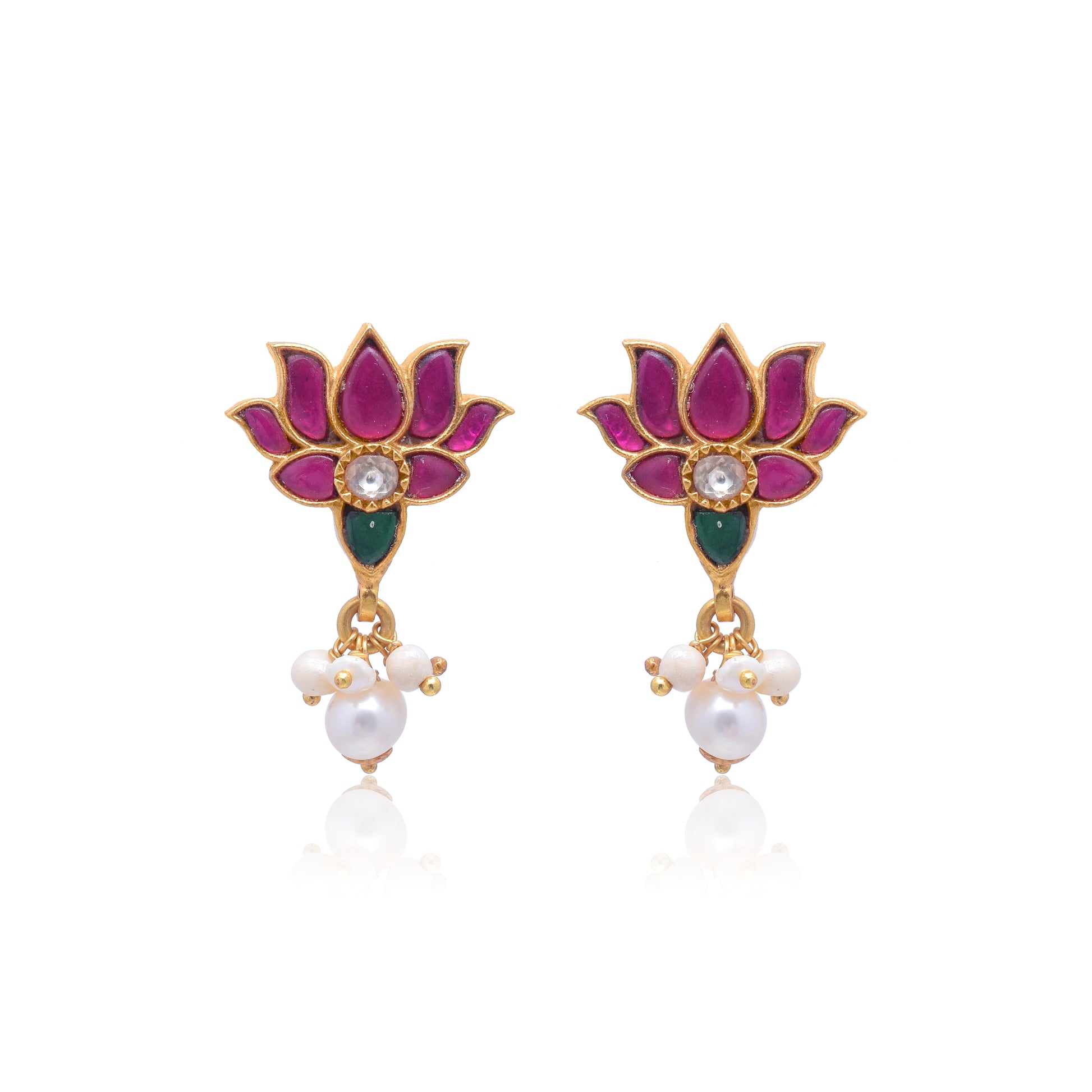 Lotus Earrings 