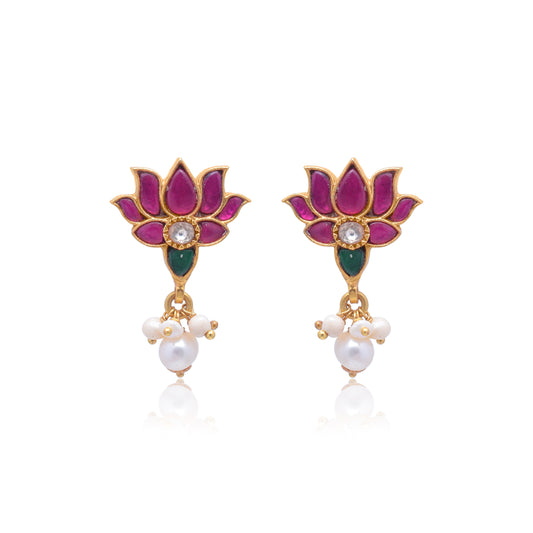 Lotus Earrings 