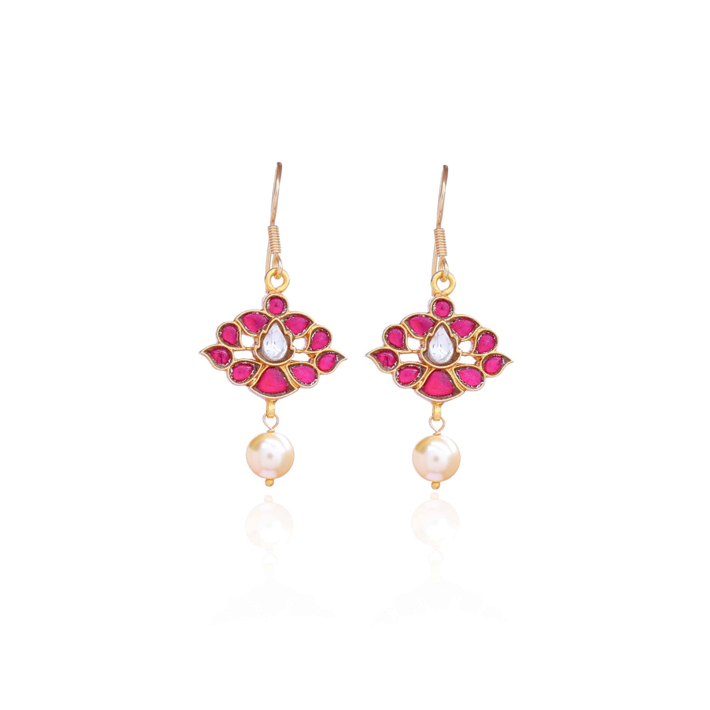 Silvernika pearl earrings for women 