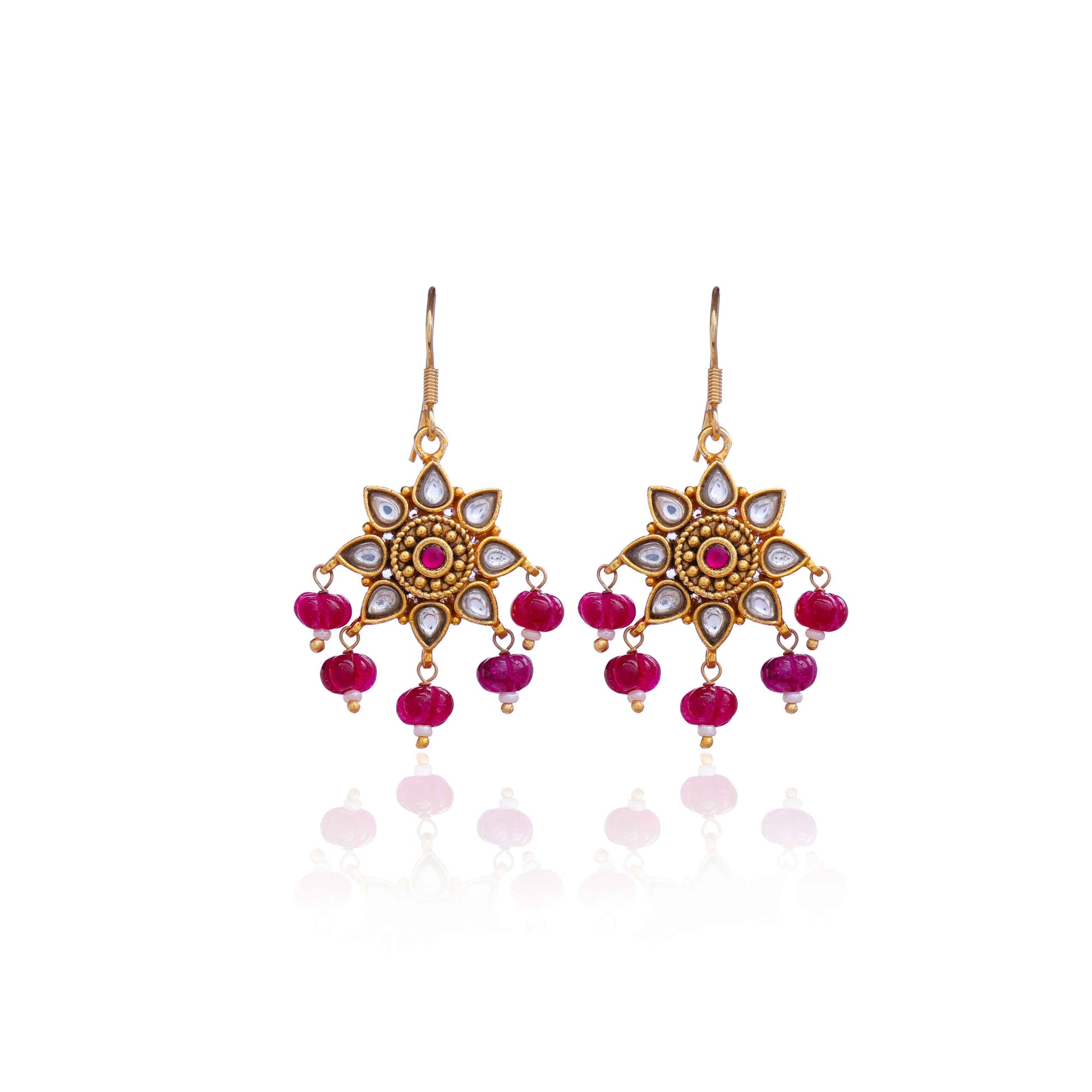 Silvernika gold plated earrings 