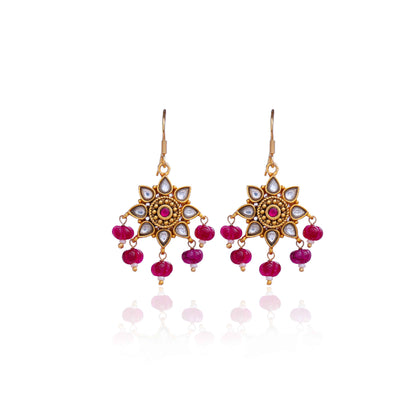 Silvernika gold plated earrings 