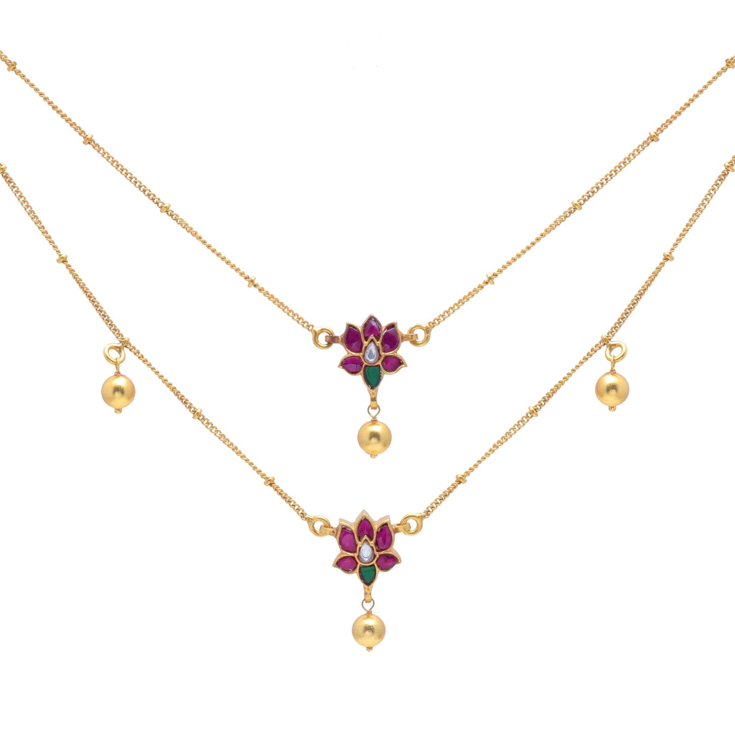 Silvernika Lotus designed Necklace