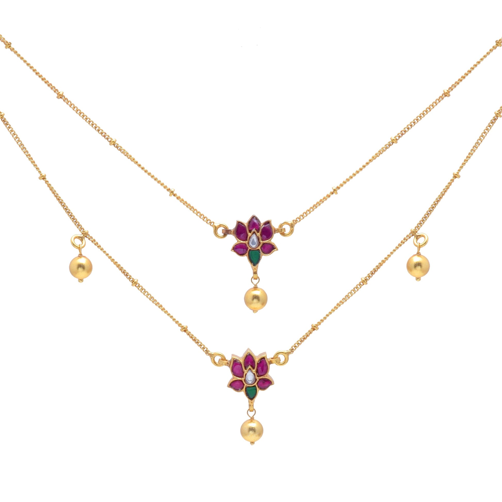 Silvernika Lotus designed Necklace